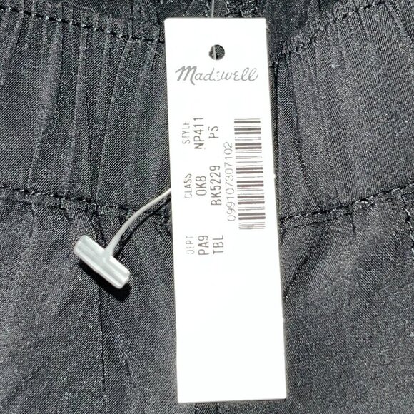 MADEWELL Petite Pull-On Wide-Leg Pants in Softdrape - New with Tags - Size Small - Picture 8 of 11